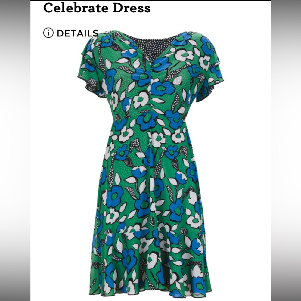EUC CAbi Celebration dress  XL